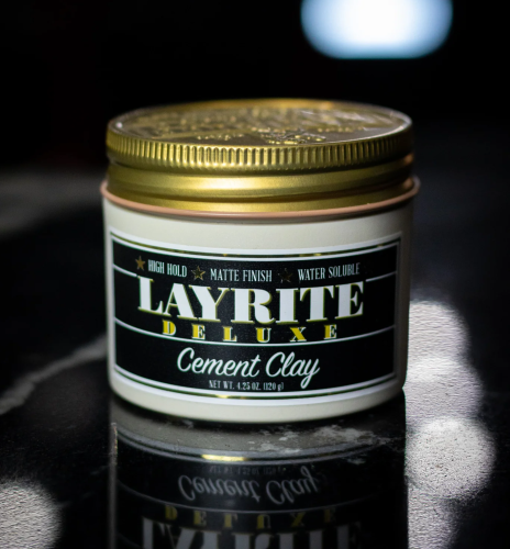 Глина для укладки волос сильной фиксации Layrite Deluxe Cement Clay, 120 гр фото 3
