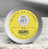 Мыло для бритья Martin de Candre Agrumes Shaving Soap, 200 гр.