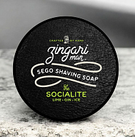 Мыло для бритья Zingari Man The Socialite Shaving Soap, 142 мл