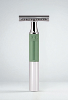 Т-образная бритва Muehle R Neo 04 SR closed comb, зеленая