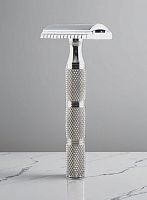 Т-образная бритва RazoRock Mentor Super Knurl, закрытый срез