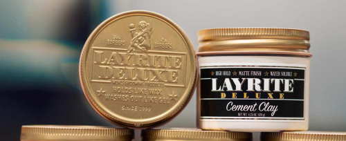 Глина для укладки волос сильной фиксации Layrite Deluxe Cement Clay, 120 гр фото 4