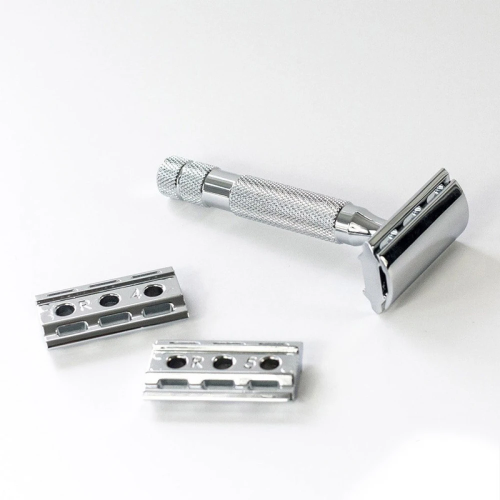 Т-образная бритва Rockwell Razors 6C, белый хром фото 7