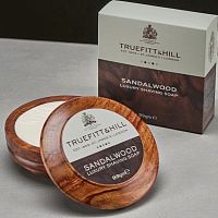 Мыло для бритья в деревянной чаше Truefitt & Hill Sandalwood Shaving Soap, 99 гр.