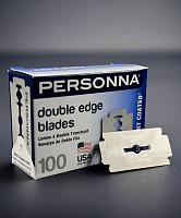 Лезвия Personna Lab Blue для Т-образной бритвы, 100 шт.