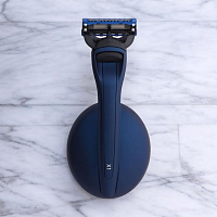 Станок для бритья Bolin Webb X1 Fusion Blue Matte с подставкой
