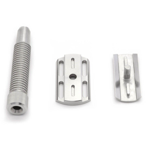 Т-образная бритва Rex Envoy Rhodium, closed comb фото 7