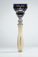 Станок для бритья Truefitt&Hill Wellington Faux Ivory Fusion, бежевый