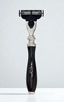 Станок для бритья Truefitt&Hill Wellington Faux Ebony Mach 3, черный