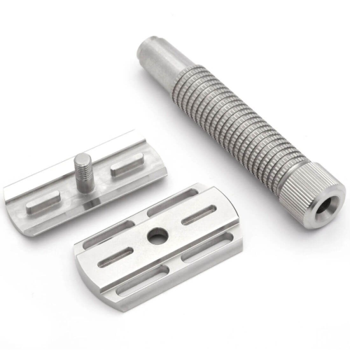 Т-образная бритва Rex Envoy Rhodium, closed comb фото 8