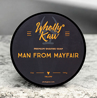 Мыло для бритья Wholly Kaw Man from Mayfair Shaving Soap, 114 гр.
