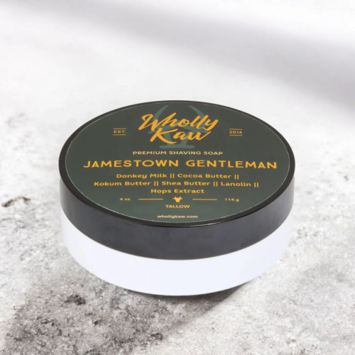 Мыло для бритья Wholly Kaw Jamestown Gentleman Shaving Soap, 114 гр. фото 2