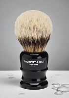 Помазок для бритья Truefitt&Hill Wellington Faux Ebony Super Badger Brush, барсук