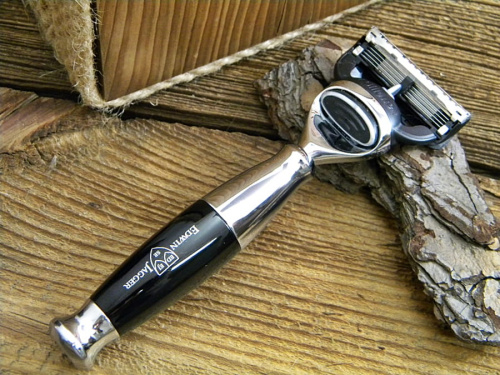 Бритва Edwin Jagger R366CRF со сменным картриджем Gillette Fusion фото 3